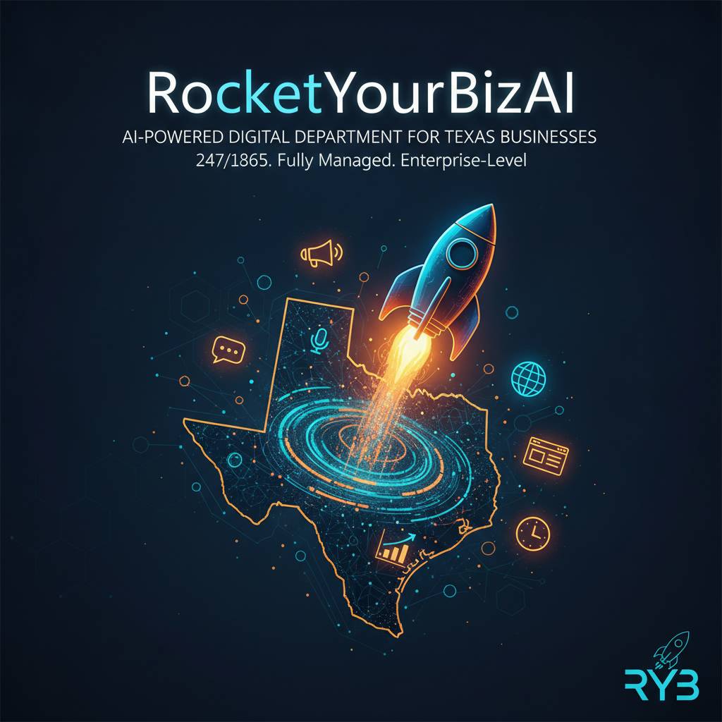 The Core AI Marketing Services RocketYourBizAI Offers Local Texas Businesses